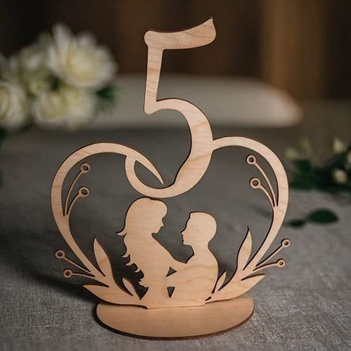 Bordnummer i tre - Bilde 3